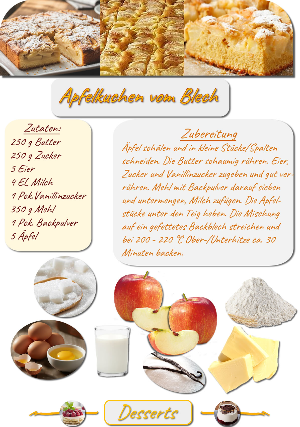 Apfelkuchen