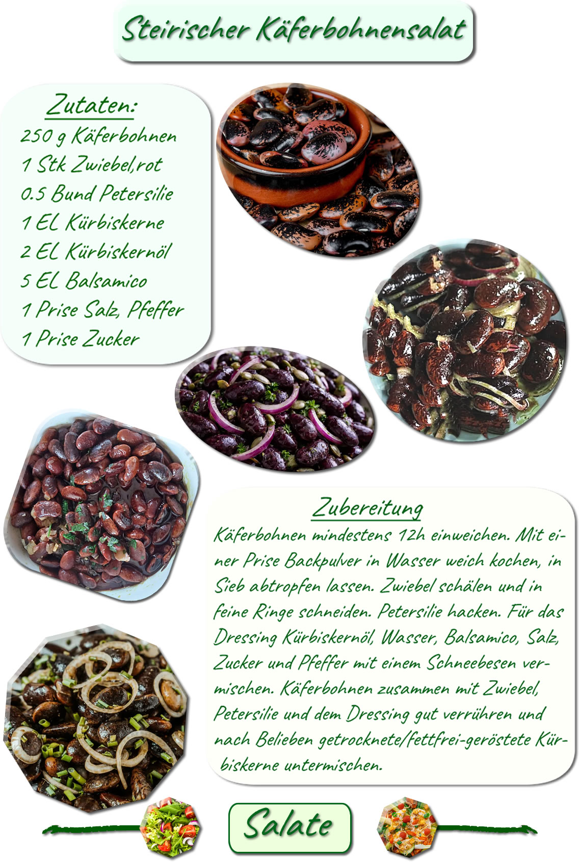 Steirischer Käferbohnensalat