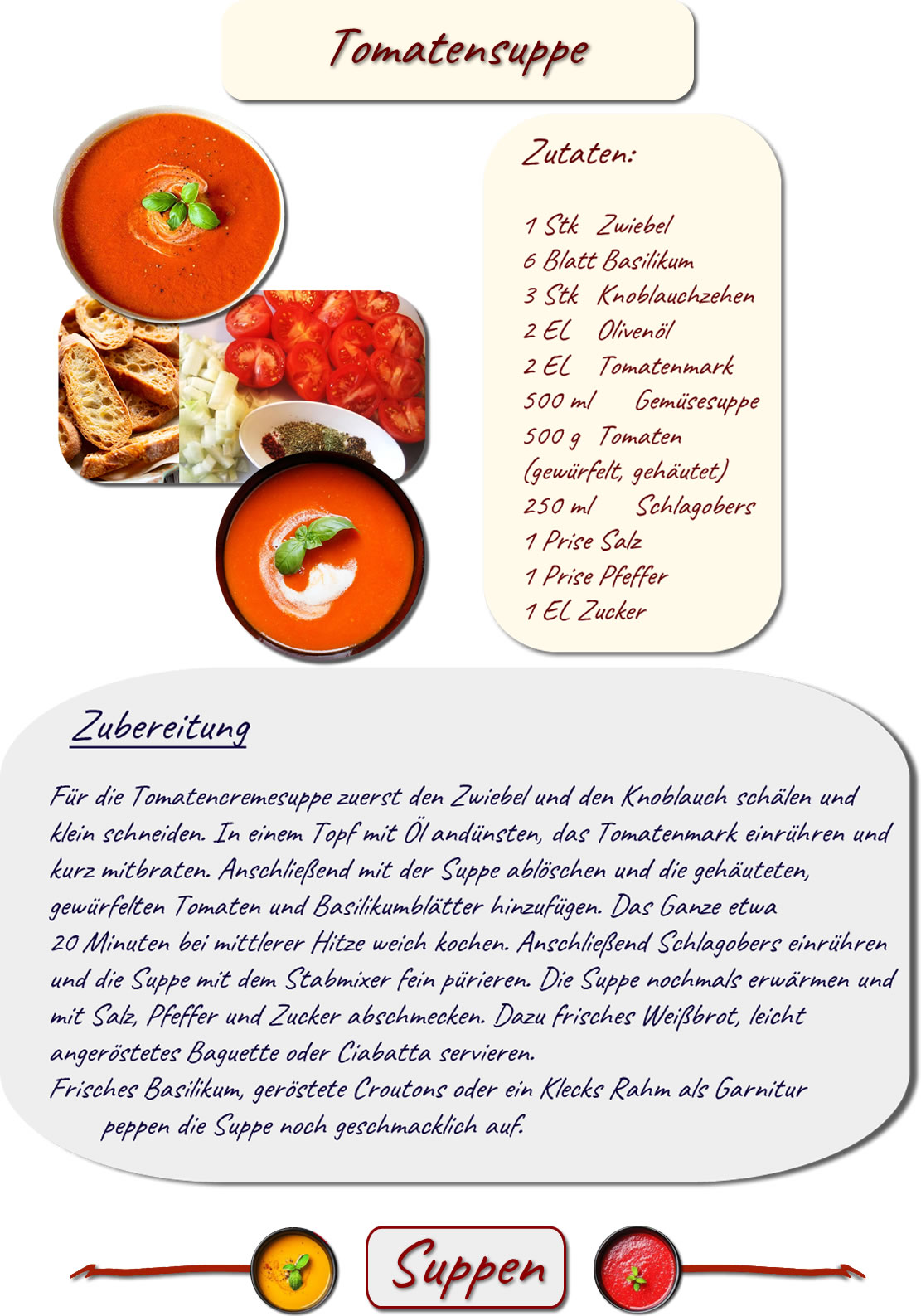 Tomatensuppe