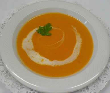 Kürbiscremesuppe