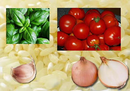 Zutaten Tomatenrisotto